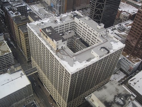 Railway Exchange Building - Top view