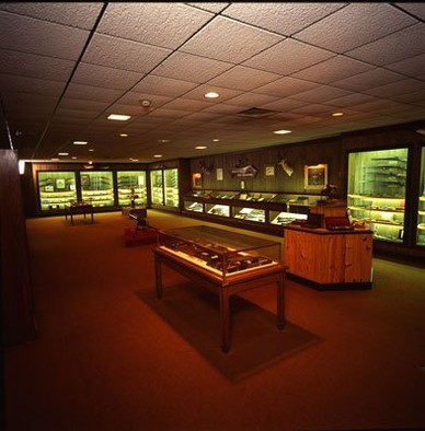Woolaroc Museum gun room (image from the Woolaroc Museum and Wildlife Preserve)