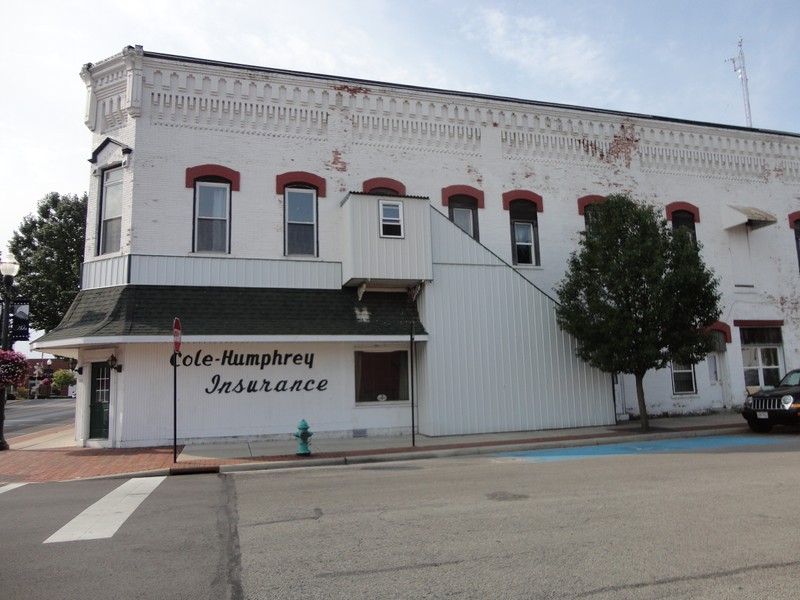 This building (117 N. Main St.) served as the third location of Betz's school. 