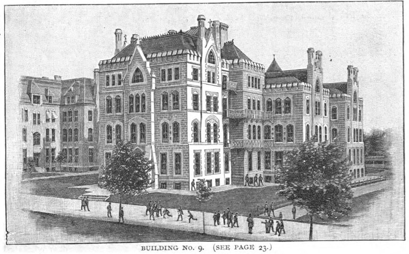 1888 illustration of Good Friends Building