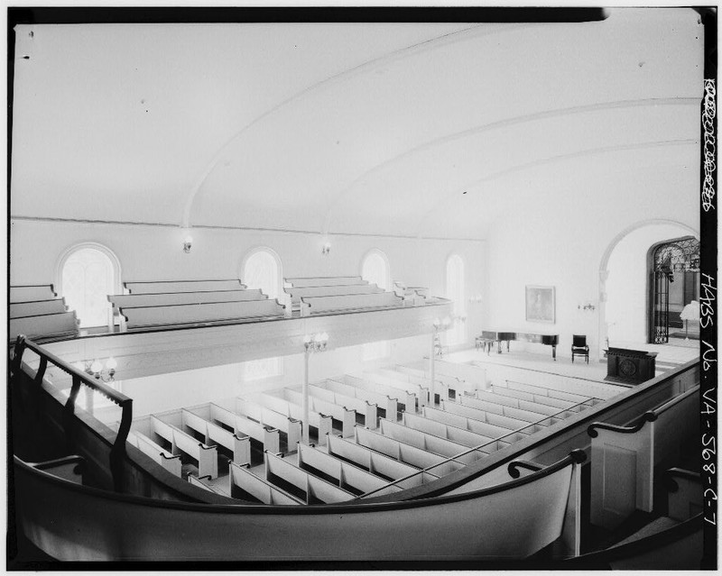 Looking down on the auditorium from the balcony, Jul 1968