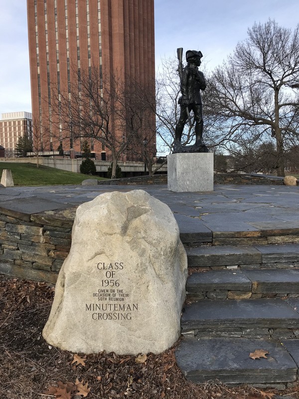 Minuteman Statue and Crossing, 2017.