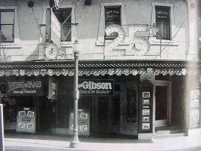 The front of the State Theater, circa 1927