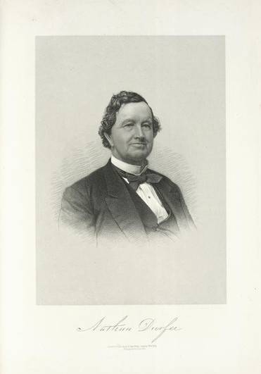 Science, Industry and Business Library: General Collection , The New York Public Library. "Nathan Durfee, Portrait." The New York Public Library Digital Collections. 1876. 