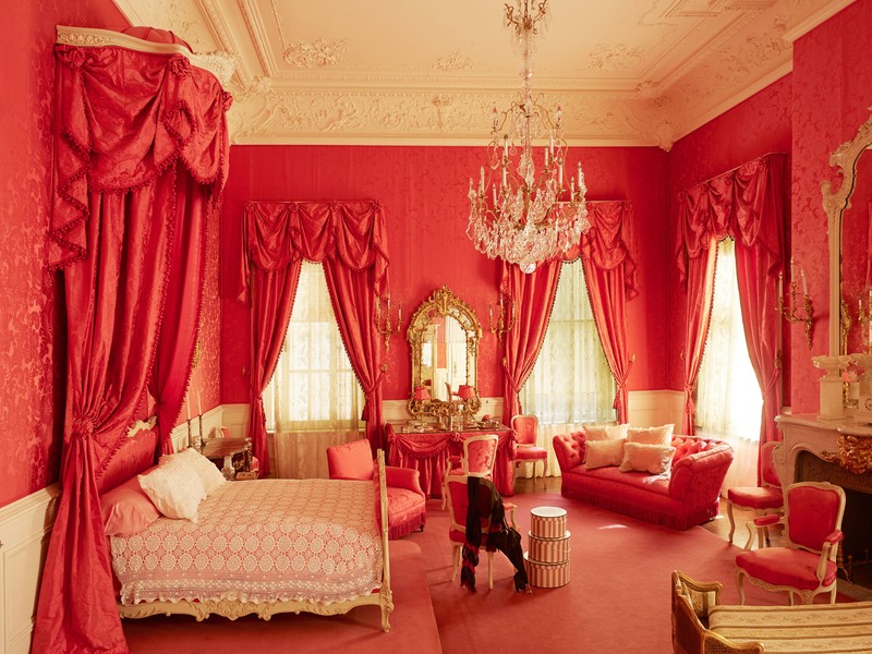 Ruth Mills' Elaborate Bedroom 