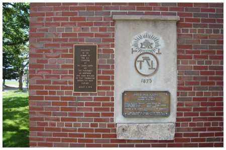 Phi Sigma Kappa Memorial.