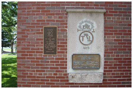 Phi Sigma Kappa Memorial.