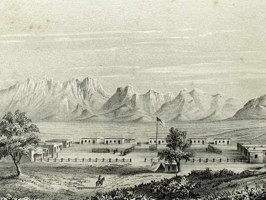 Baylor feared the Union forces at Fort Fillmore (pictured here) would attack pro-Confederate forces along the western Texas frontier so he organized an attack on them first.