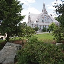 View from the Helen Curtis Cole Garden. 