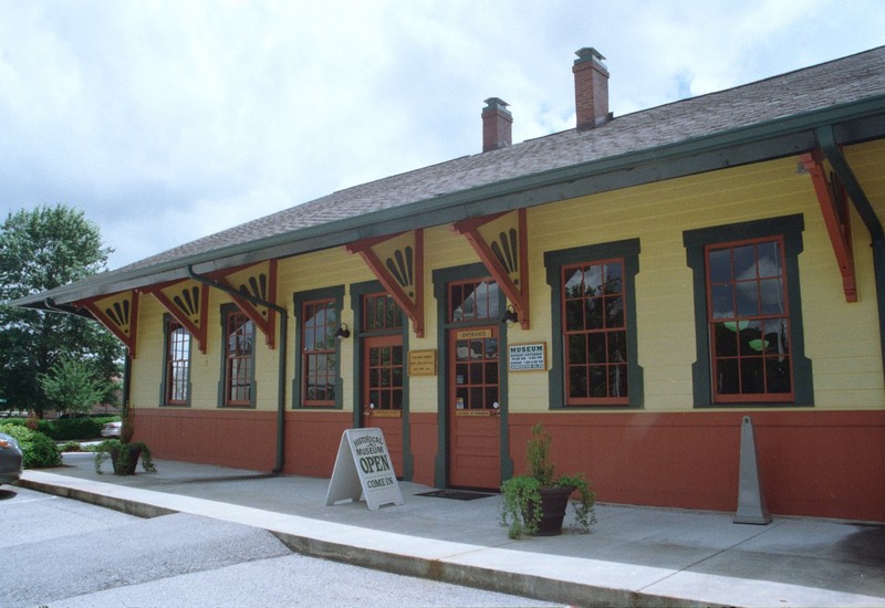 The entance to Currahee Military Museum.