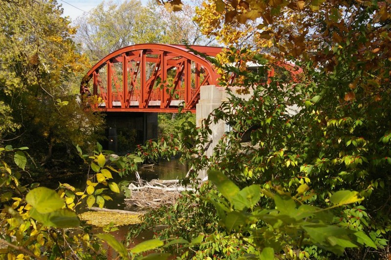 The Red Bridge today