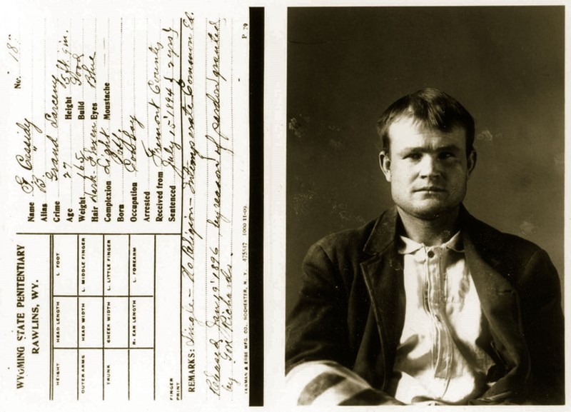 Butch Cassidy's prisoner information