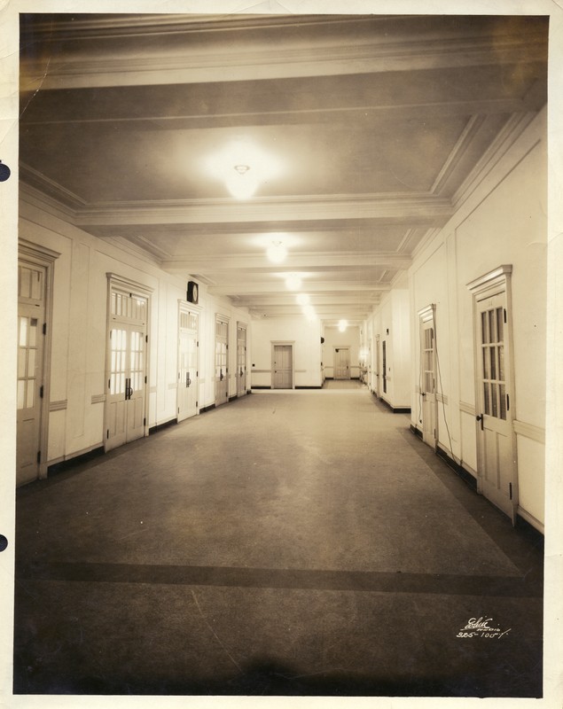 Hallway, circa, 1928