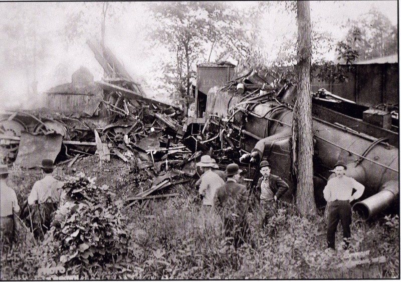 1912 collision on the Ligonier Valley Rail Road, called "the worst ever known in the history of Westmoreland county railroading" by the Ligonier Echo.