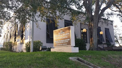 The Florida Historical Society was founded in 1856 and is located in this former post office built in 1939.