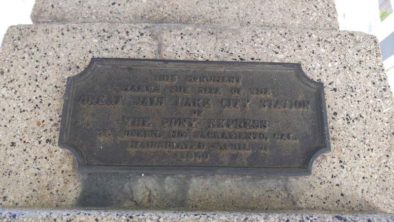 The Great Salt Lake City Station is reportedly one of the several scattered stations along the Pony express route where horses and mail would be transferred.