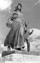 Pioneer Woman Statue (image from Oklahoma Historical Society)