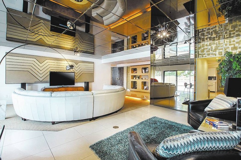 The home's interior
