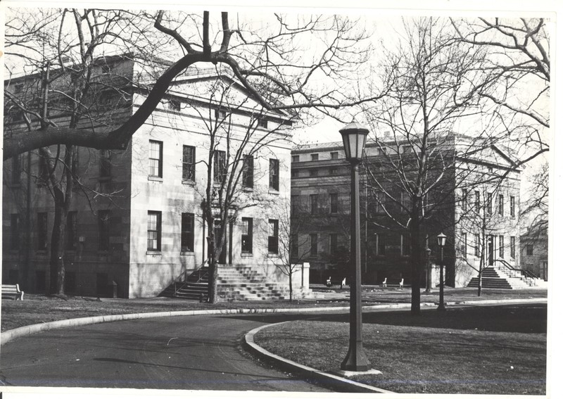 Allen Hall (left) and Bordeaux Hall (right) 