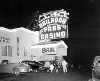 Railroad Pass Casino in the 1950s