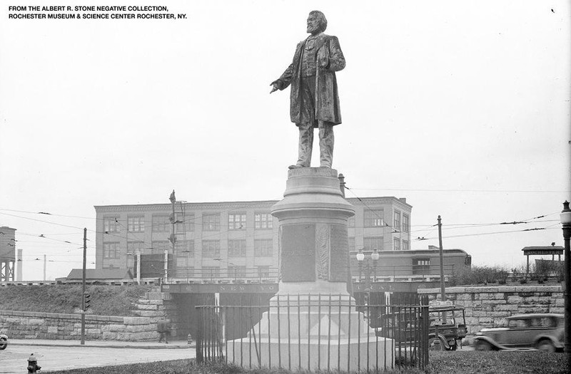 Frederick Douglass Monument Unveiled Site on the corner of the Central Avenue and St. Paul