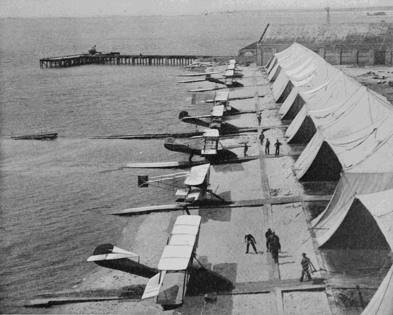 The NAS Pensacola in 1910