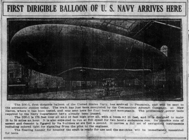 One of the balloons that was used in WWI