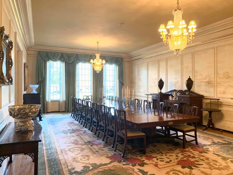 Primary Dining Room of Mansion