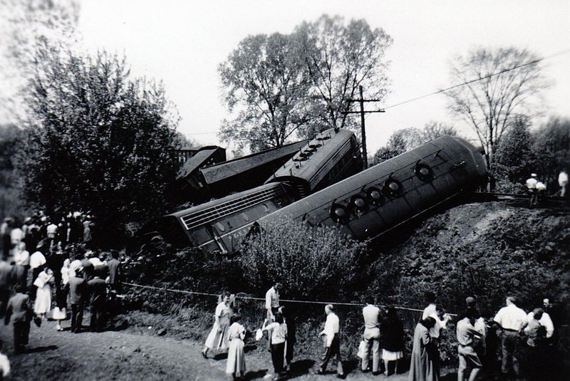 The 17 car derailment in 1949.