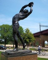 The Discus Thrower Statue