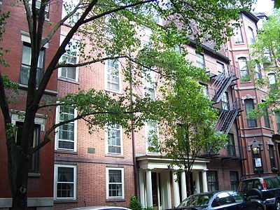 Charles Sumner's dad bought this house in Boston, Massachusetts in 1830 and Charles continued to live here until 1867.