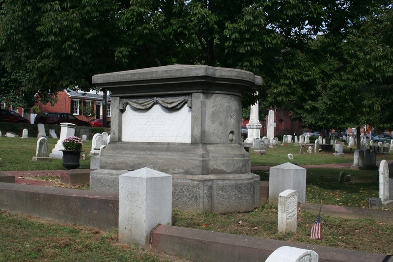 Thaddeus Stevens is buried in the Shreiner-Concord Cemetery in Lancaster, Pennsylvania. Stevens chose Lancaster as his final resting place because Pennsylvania was inclusive to all races.