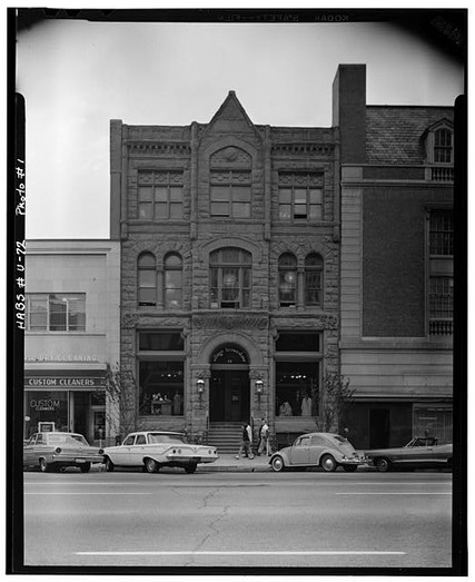 1968 North (Front) Elevation, Utah Commercial & Savings Bank, 22 East First South Street, Salt Lake City, Salt Lake County, UT