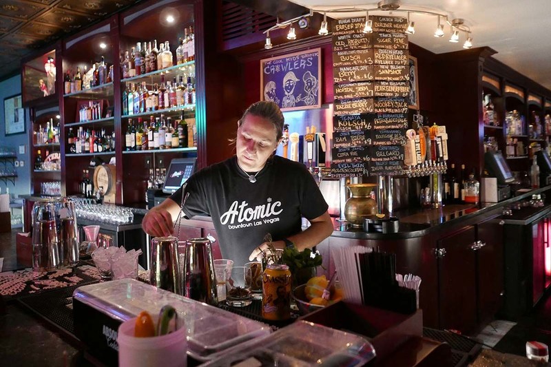 Interior at Atomic Liquors 