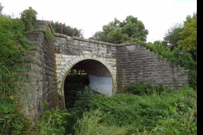 Rock Island Stone Arch is a stone viaduct located one-half mile northeast of the town of Shelby in Shelby County, Iowa. 