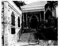 Front of the synagogue