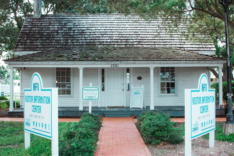 Merriman-Bobys House, which houses the Corpus Christi Visitor Information Center