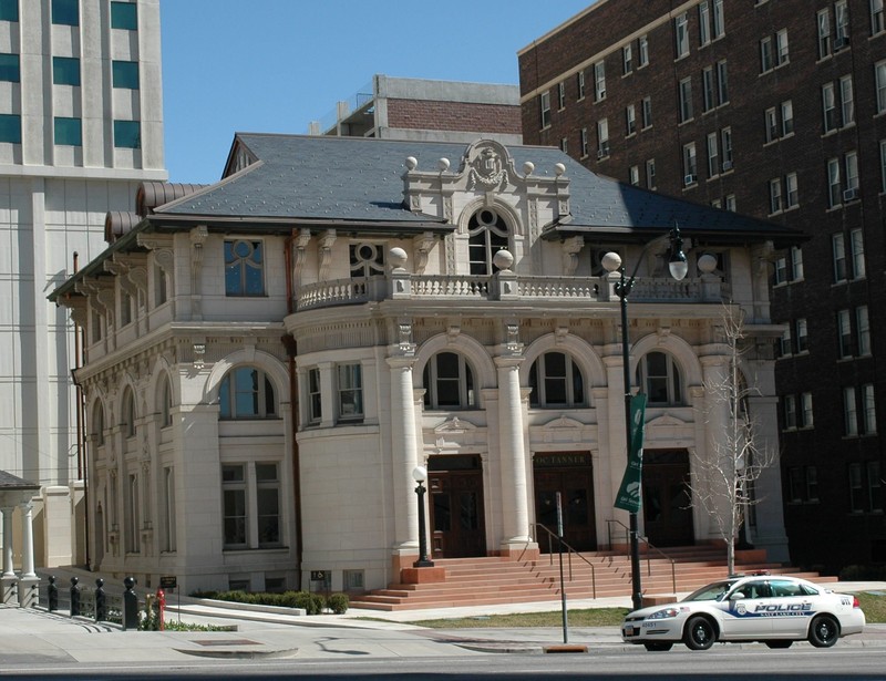 The historic library, taken March 2010. 