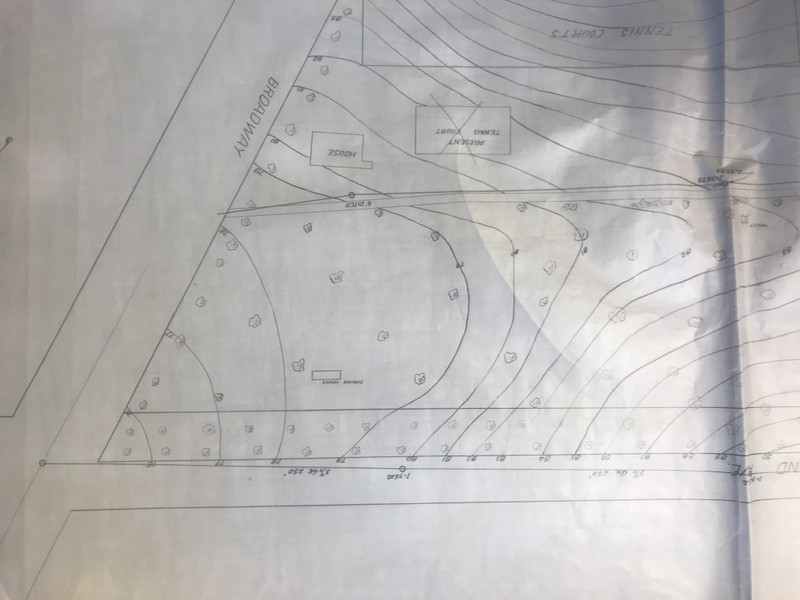 Old Topo Map Showing Buchner Spring House