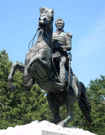 Horse, Sky, Vertebrate, Statue