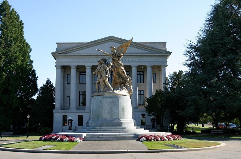 The Insurance Building at the Washington State Capitol in Olympia, Washington.
Photographer: Cacophony
