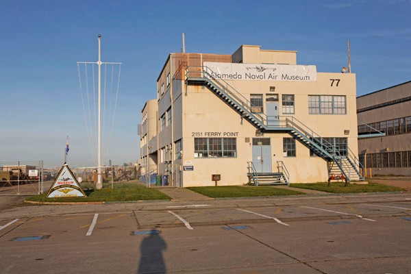 The former control terminal, now home to the museum.