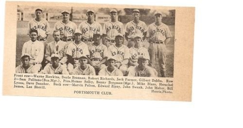 Portsmouth Redbirds team photo