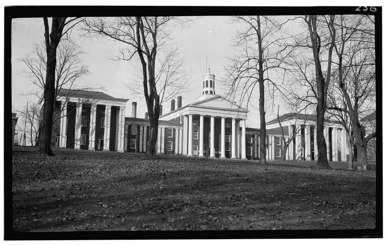 Payne, Washington, and Chavis (formerly Robinsons) Halls, July 1967