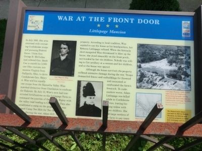 War At The Front Door Marker