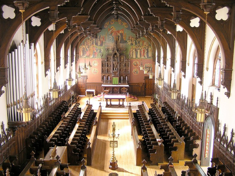 Current interior of the Chapel