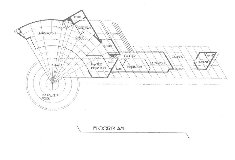 Cooke House Floorplan from 1999 booklet