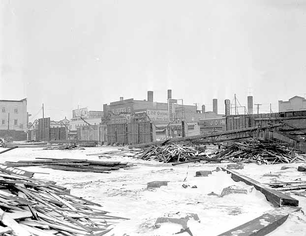 Demolition of Nicollet Park, 1955