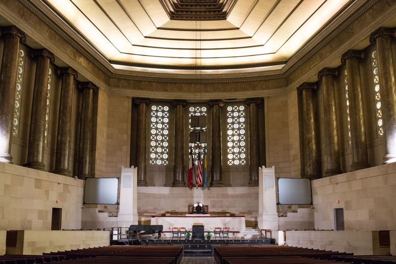 Current chapel interior