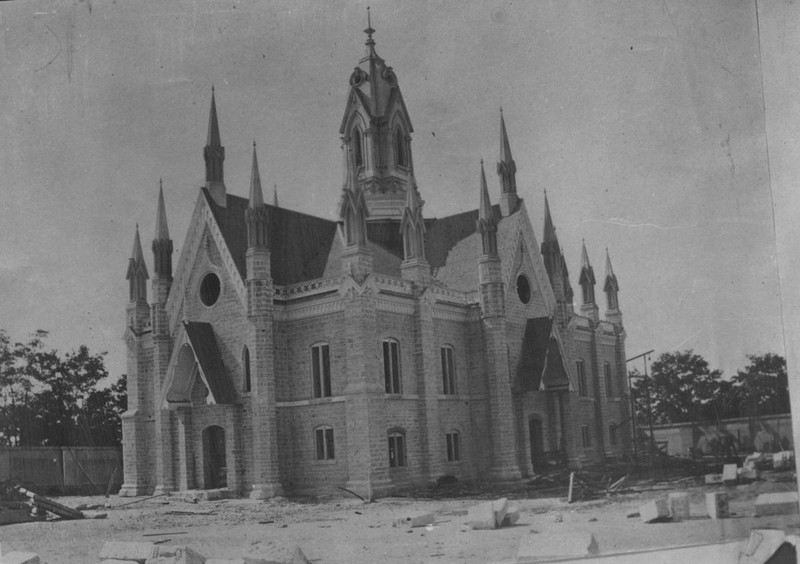 Assembly Hall, 1880 (nearly completed)